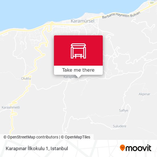 Karapınar İlkokulu 1 map