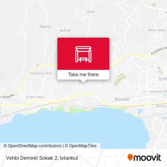 Vehbi Demirel Sokak 2 map
