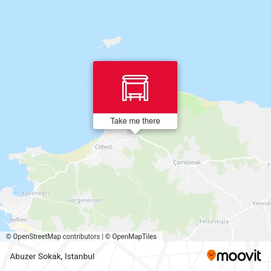 Abuzer Sokak map