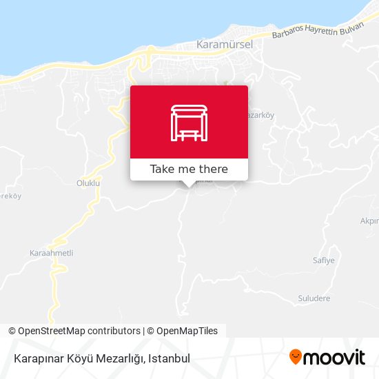 Karapınar Köyü Mezarlığı map