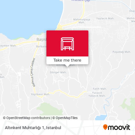 Altınkent Muhtarlığı 1 map