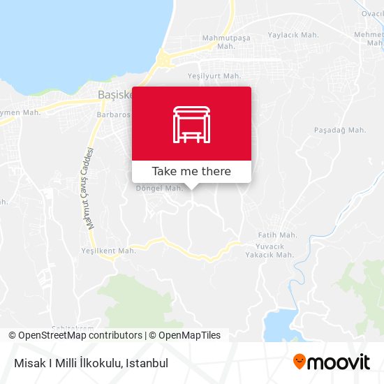 Misak I Milli İlkokulu map