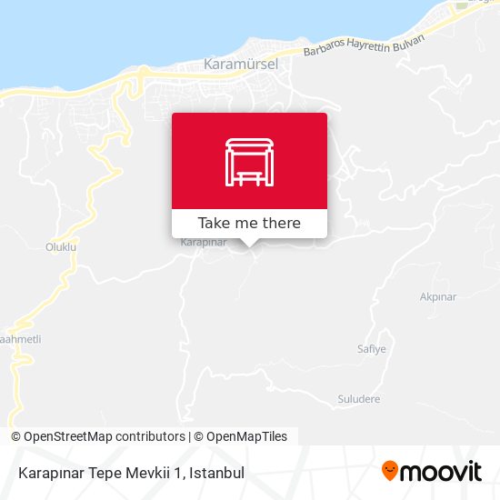 Karapınar Tepe Mevkii 1 map