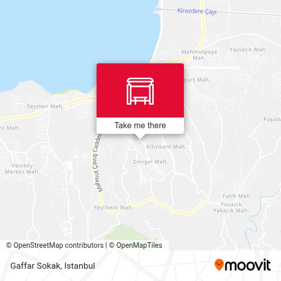 Gaffar Sokak map