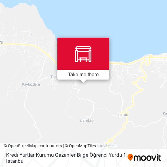 Kredi Yurtlar Kurumu Gazanfer Bilge Öğrenci Yurdu 1 map