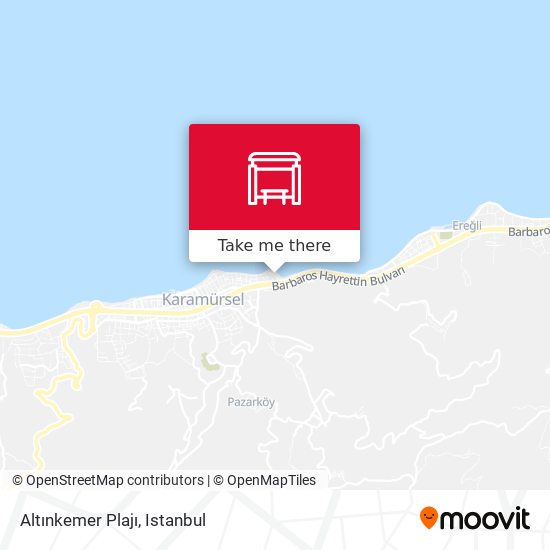 Altınkemer Plajı map