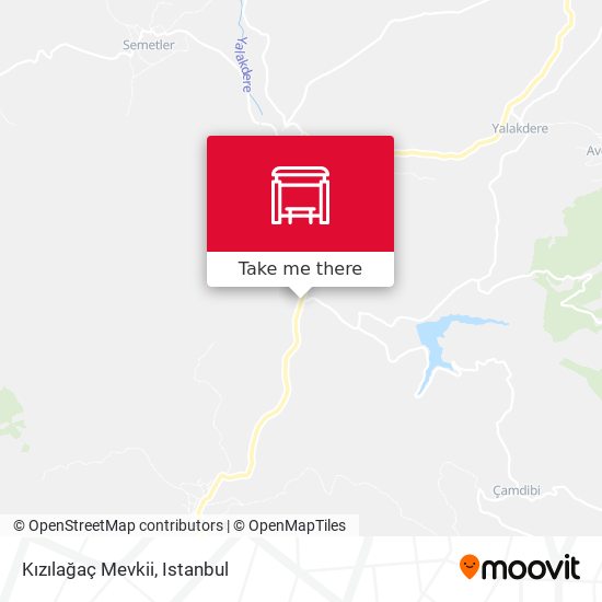 Kızılağaç Mevkii map