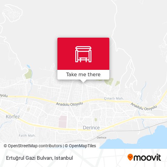Ertuğrul Gazi Bulvarı map