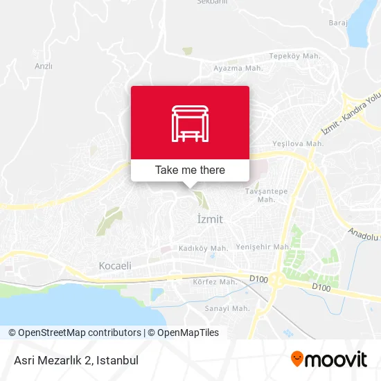 Asri Mezarlık 2 map