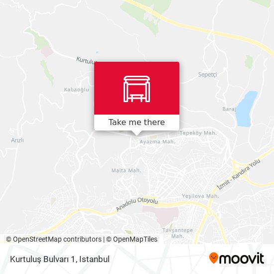 Kurtuluş Bulvarı 1 map