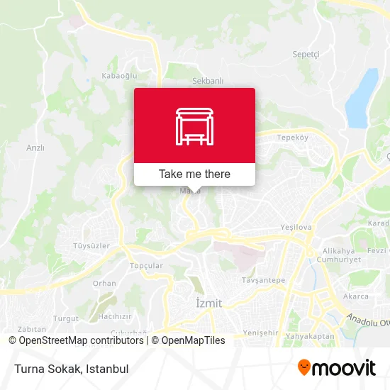 Turna Sokak map