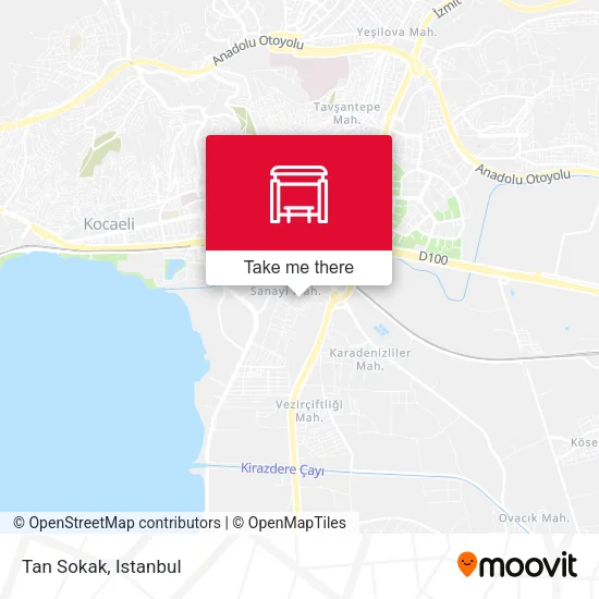 Tan Sokak map