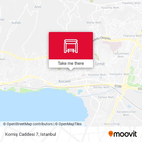 Korniş Caddesi 7 map
