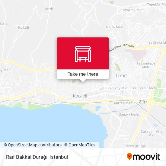Raıf Bakkal Durağı map