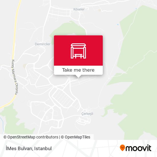 İMes Bulvarı map