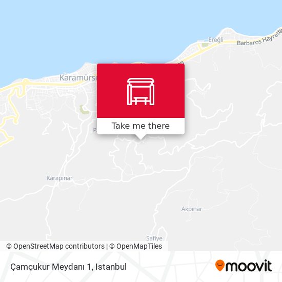 Çamçukur Meydanı 1 map