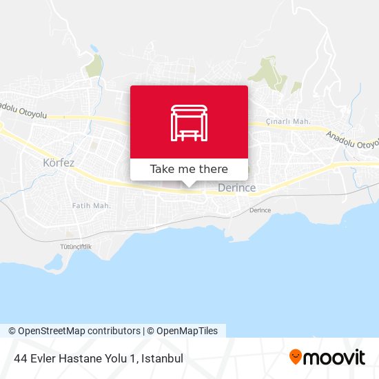 44 Evler Hastane Yolu 1 map