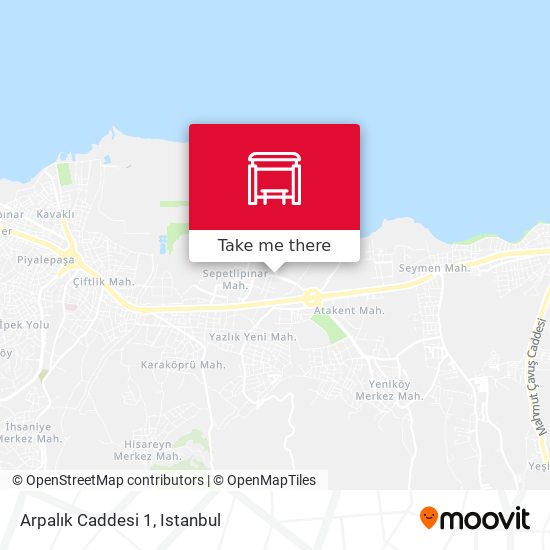 Arpalık Caddesi 1 map