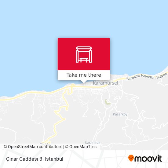 Çınar Caddesi 3 map