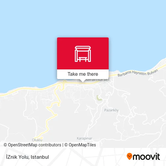 İZnik Yolu map