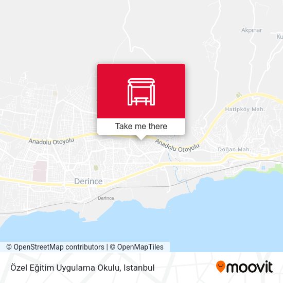 Özel Eğitim Uygulama Okulu map
