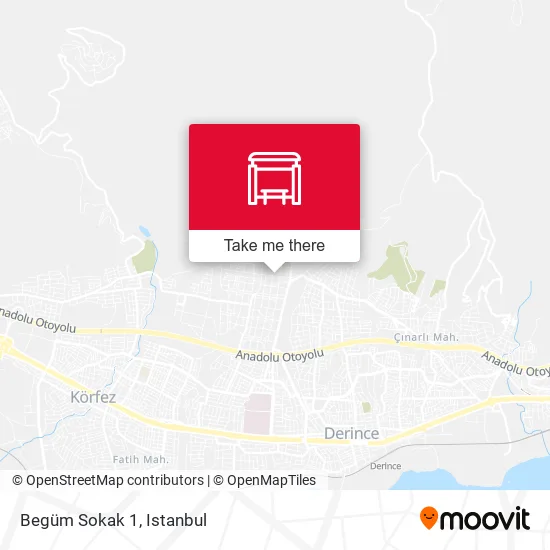Begüm Sokak 1 map