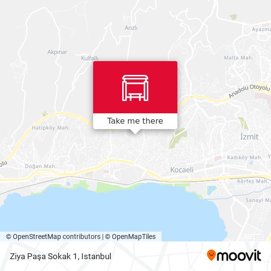 Ziya Paşa Sokak 1 map