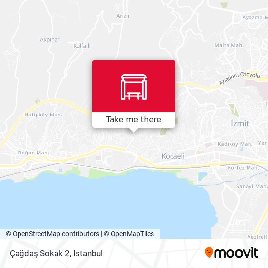 Çağdaş Sokak 2 map