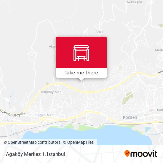 Ağaköy Merkez 1 map