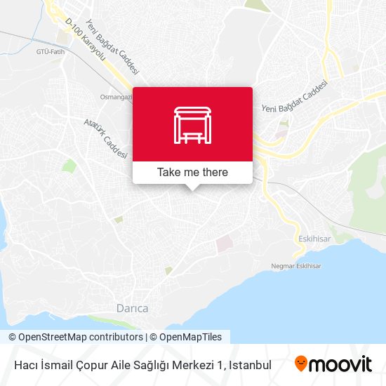 Hacı İsmail Çopur Aile Sağlığı Merkezi 1 map