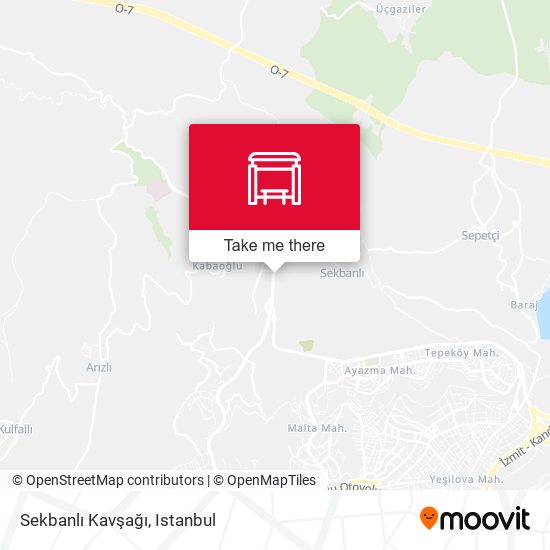 Sekbanlı Kavşağı map