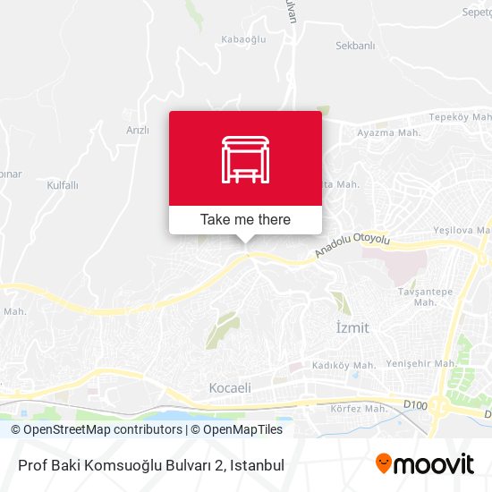 Prof Baki Komsuoğlu Bulvarı 2 map