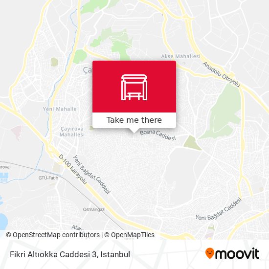 Fikri Altıokka Caddesi 3 map