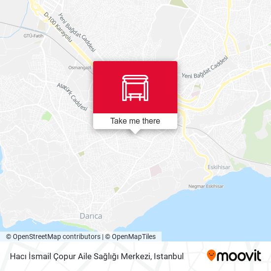 Hacı İsmail Çopur Aile Sağlığı Merkezi map