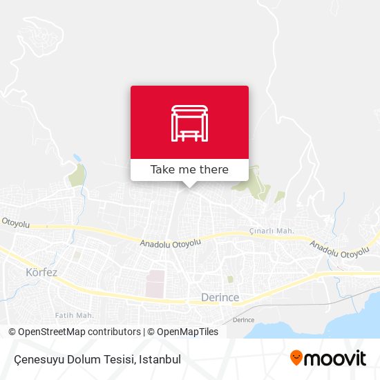 Çenesuyu Dolum Tesisi map