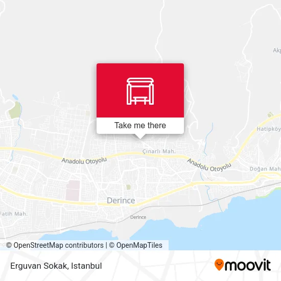 Erguvan Sokak map