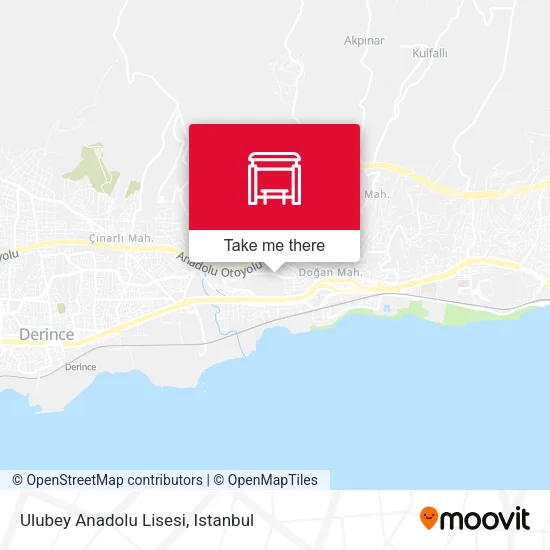 Ulubey Anadolu Lisesi map