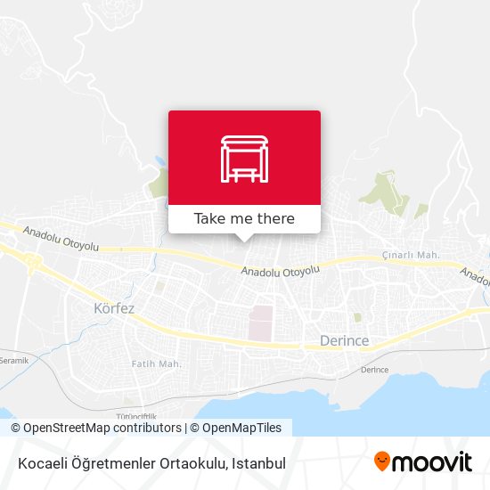 Kocaeli Öğretmenler Ortaokulu map