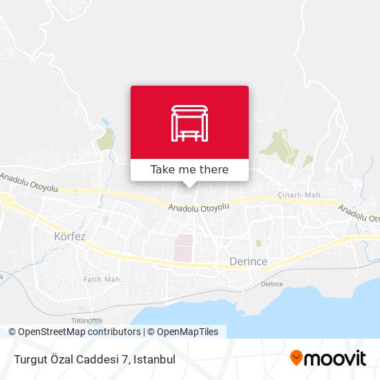 Turgut Özal Caddesi 7 map
