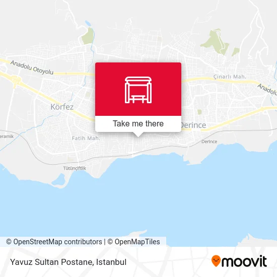 Yavuz Sultan Postane map