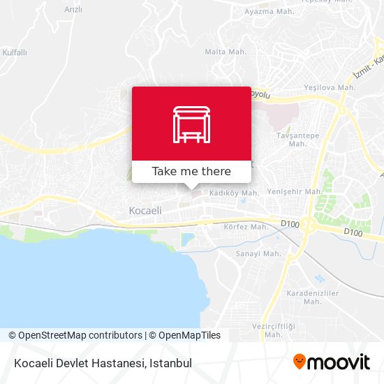 Kocaeli Devlet Hastanesi map