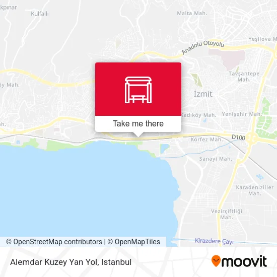 Alemdar Kuzey Yan Yol map