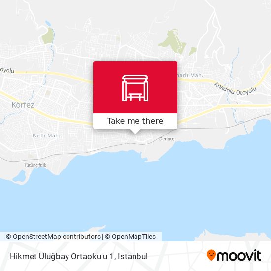 Hikmet Uluğbay Ortaokulu 1 map