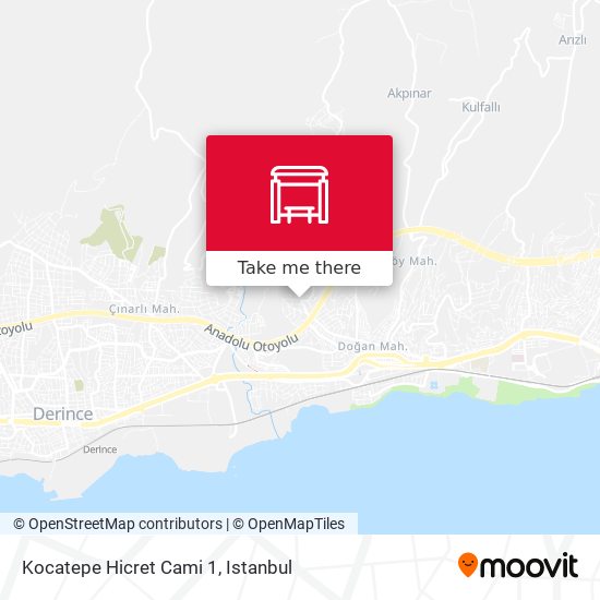 Kocatepe Hicret Cami 1 map