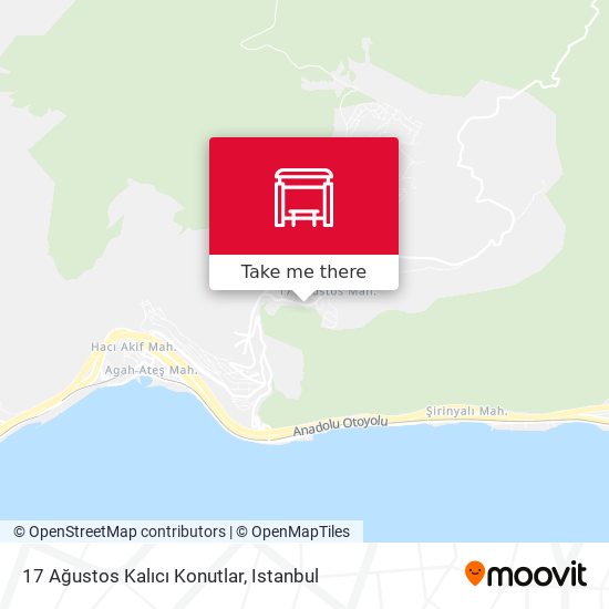 17 Ağustos Kalıcı Konutlar map