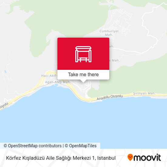 Körfez Kışladüzü Aile Sağlığı Merkezi 1 map