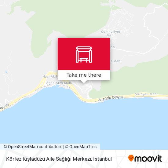 Körfez Kışladüzü Aile Sağlığı Merkezi map