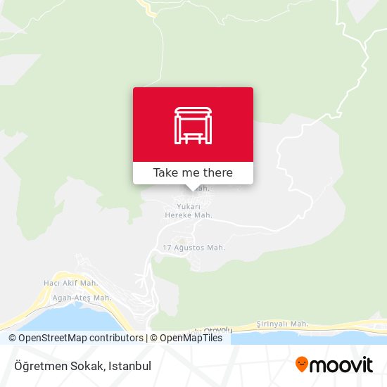 Öğretmen Sokak map