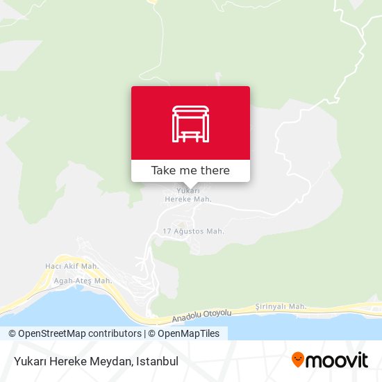 Yukarı Hereke Meydan map