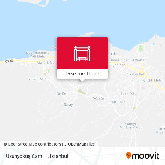 Uzunyokuş Cami 1 map